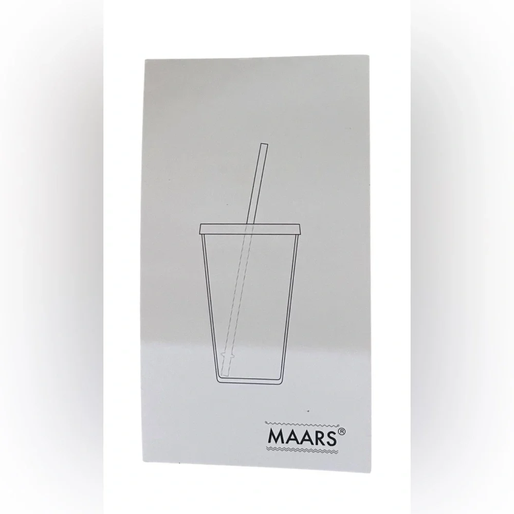 Arkansas Razorbacks Tumbler with Straw - Red and White